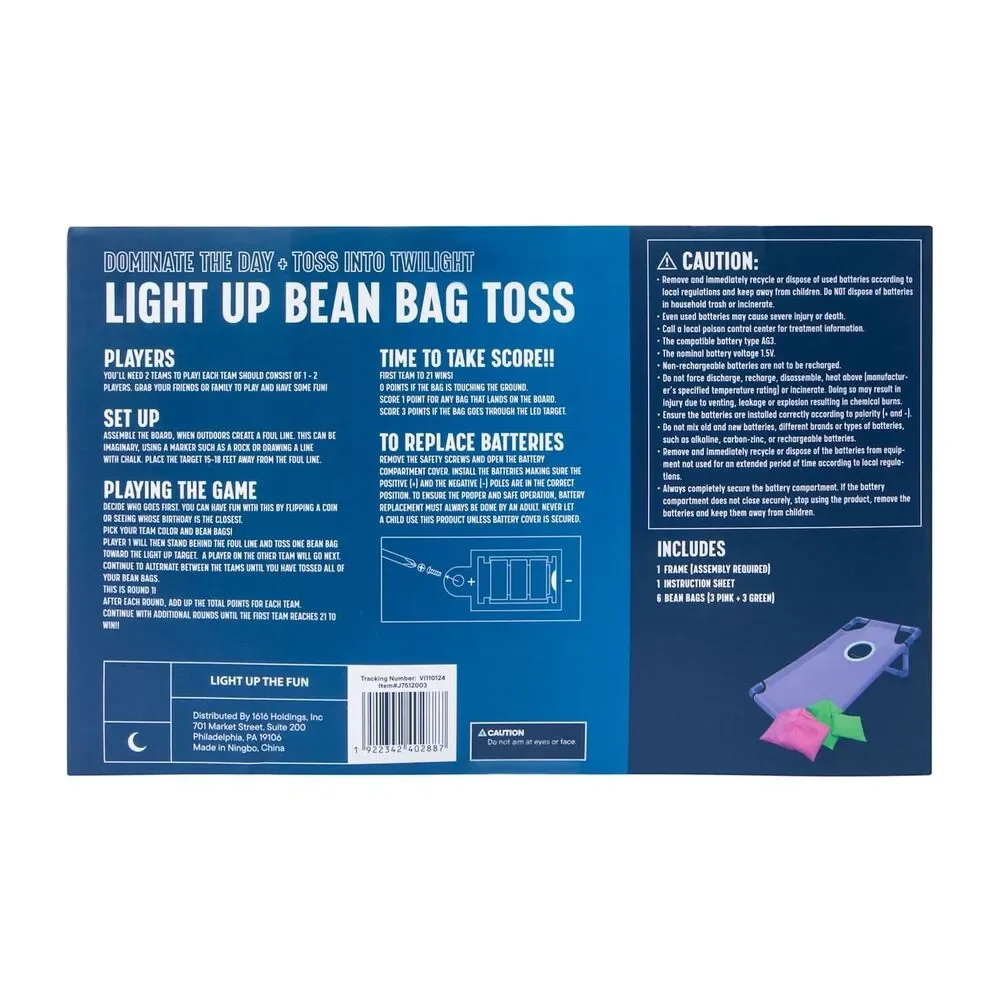 Light-Up Bean Bag Toss